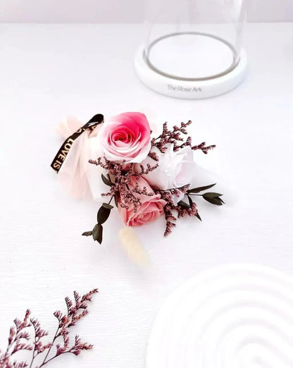 Preserved Mini Flower Bouquet - The Rose Ark
