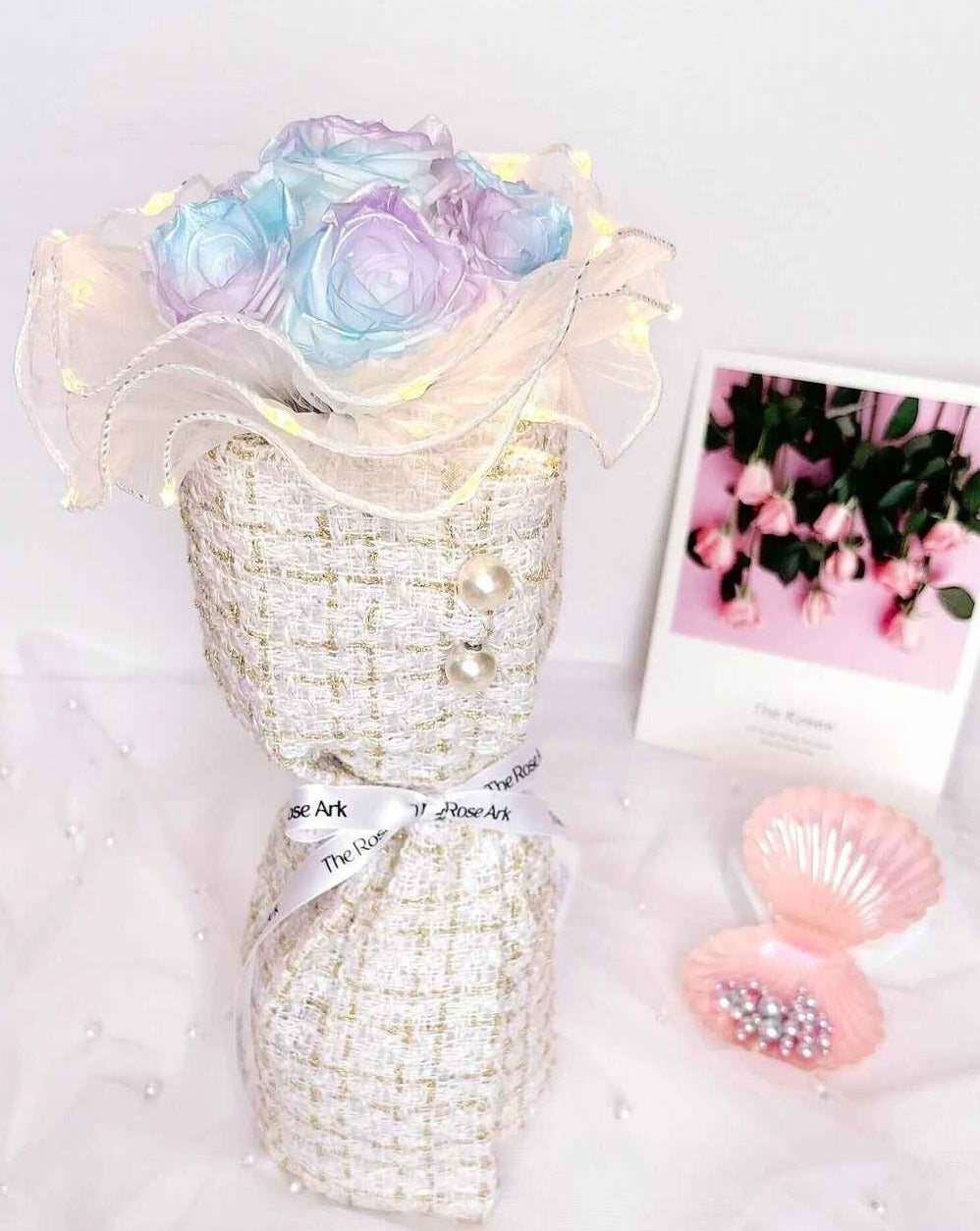 Mermaid Preserved Flower Bouquet - The Rose Ark