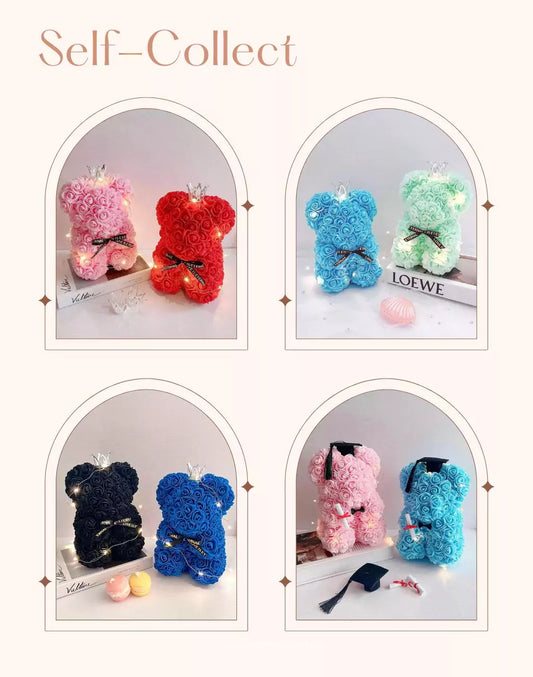 TOY ROSE BEAR (Self-Collection Only)