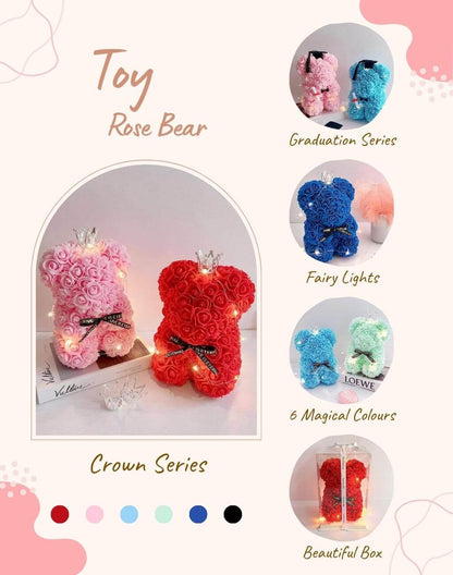 Toy Rose Bear Product Catalog - The Rose Ark Singapore